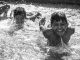 children playing swimming