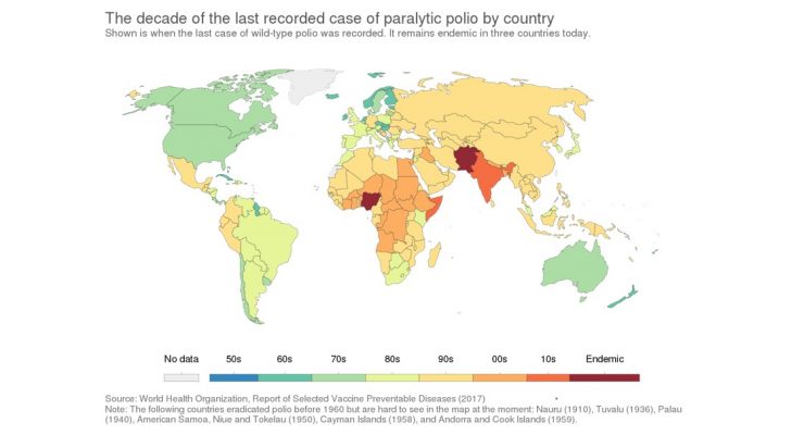 poliovirus map